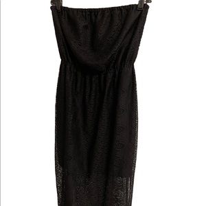 Woman dress black , maxi , size M